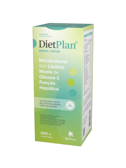 DietPlan Drena & Detox 500 Ml - BioHera - Crisdietética