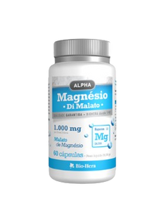 Magnesium Di Malate 60 Kapseln - Bio-Ivy - Crisdietética