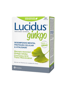 Lucidus Ginkgo 30 Capsules - Farmodiética - Crisdietética