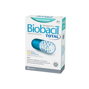 Biobacil Total 20 Cápsulas - Farmodiética - Crisdietética
