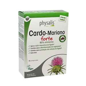 Milk Thistle Forte 45 Tablets - Physalis - Crisdietética