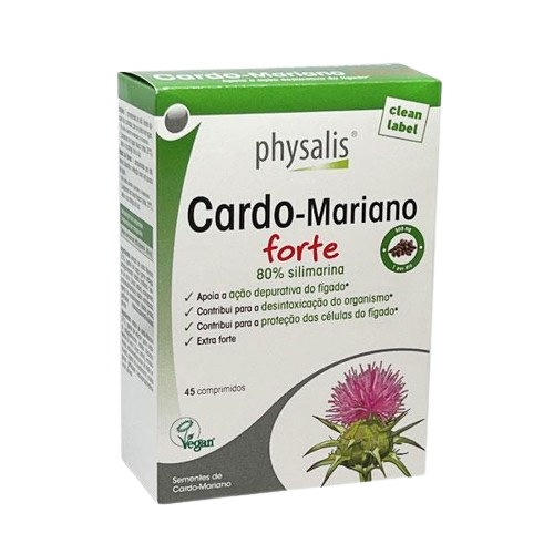 Cardo-Mariano Forte 45 Comprimidos - Physalis