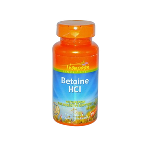 Betain HCI 90 粒膠囊 - Thompson - Crisdietética