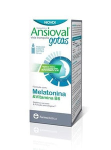 Ansioval Drops 30ml - Farmodiética - Crisdietética