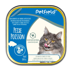 Pate Wetfood Cat Fish 100g *32 Units - Petfield - Crisdietética