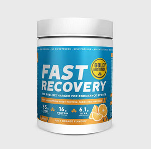Fast Recovery with Orange Flavor 600gr - GoldNutrition - Crisdietética