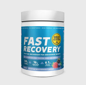Fast Recovery with Wild Fruit Flavor 600gr - GoldNutrition - Crisdietética