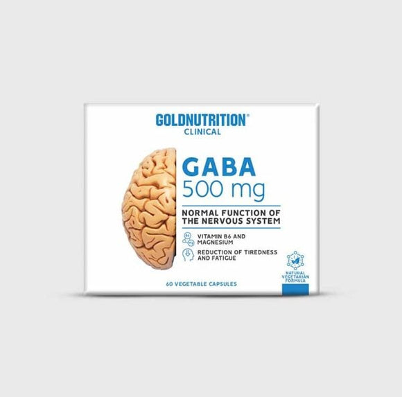 GABA - GN Clinical 60 cápsulas - GoldNutrition - Crisdietética