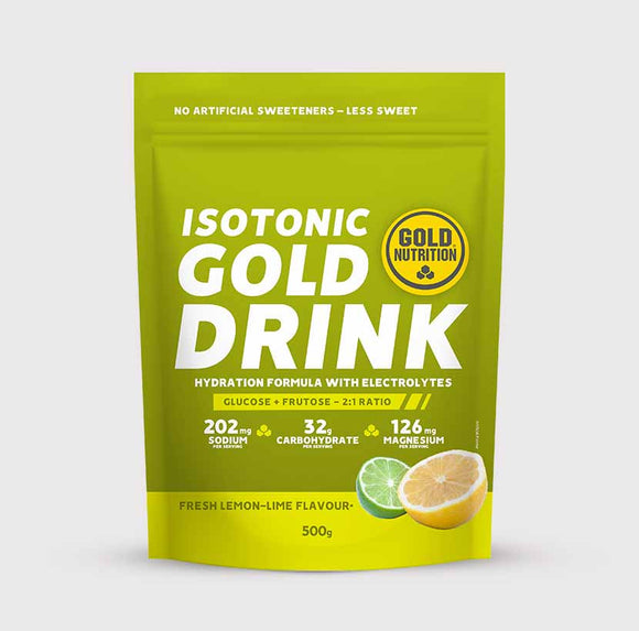 Gold Drink Lemon 500g - GoldNutrition - Crisdietética