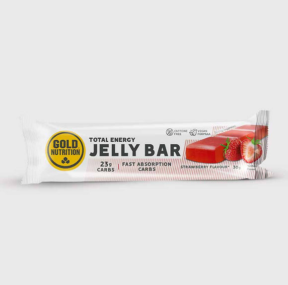 Jelly Bar Morango 30g- GoldNutrition - Crisdietética