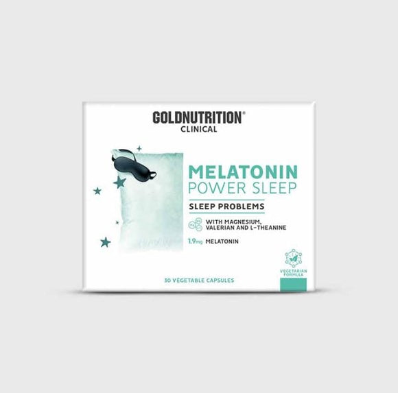 Melatonin Power Sleep 1,9mg - GN Clinical 30 cápsulas - GoldNutrition - Crisdietética