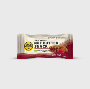 Bio-Nussbutter-Snack Erdnussbutter und Gelée Royale 40 g – GoldNutrition – Crisdietética