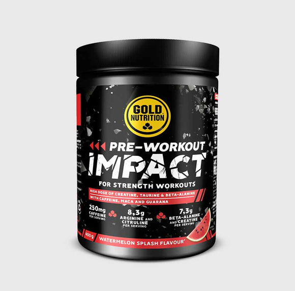 Pre-Workout Impact 400g - Melancia - GoldNutrition - Crisdietética