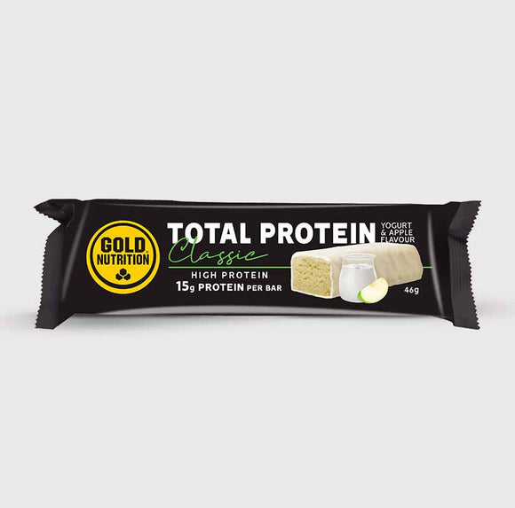 Total Protein Bar 46g Maçã e Iogurte - GoldNutrition - Crisdietética