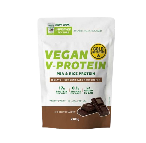 V-Protein 240g Chocolate - GoldNutrition