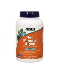 Red Mineral Algae 180 Capsules -Now - Crisdietética