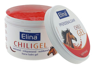 Elina Chiligel Horse Balm warm effect 500 ml - Pferdebalsam - Crisdietética