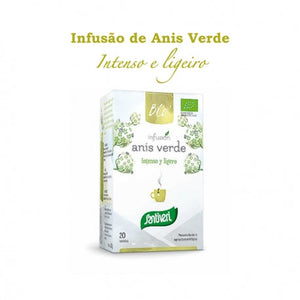 Sanaflor Organic Green Anise Infusion 20 Sachets - Santiveri - Crisdietética