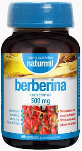 Berberine with Chromium 500 mg * 60 Comp - Naturmil - Crisdietética