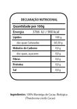 Burro Di Cacao Biologico 250g - Biosamara - Crisdietética