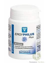 Ergyphilus Plus 30 capsules - Nutergia - Crisdietética