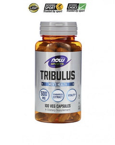 Tribulus 500 mg 100 Kapseln – Now Sports – Crisdietética