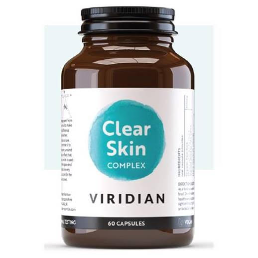 Viridian Clear Skin Complex 60 cápsulas - Crisdietética