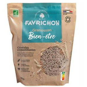Granosson Organic Wheat Bran 250g - Favrichon - Crisdietética
