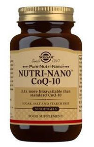 Solgar Nutri-Nano COQ.10 50 粒胶囊 - Crisdietética