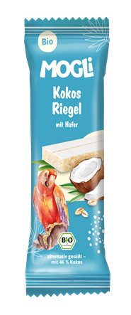 Barras com Coco Bio 25g - Mogli - Crisdietética