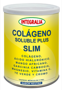 Colageno Plus Slim Sabor Neutro 400gr - Integralia - Crisdietética