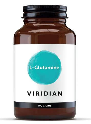 L-Glutamina em Pó 100g - Viridian - Crisdietética