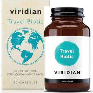 Travel Biotic 30 粒胶囊 - Viridian - Crisdietética