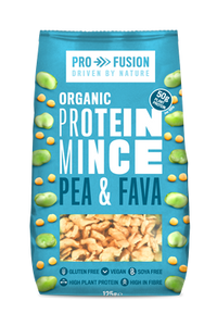 Small Organic Pea and Fava Bean Protein Granules 125g - Profusion - Crisdietética