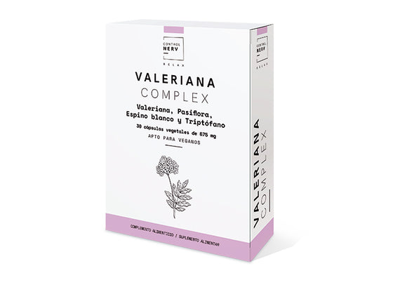 Valeriana Complex  30 Cápsulas - Herbora - Crisdietética
