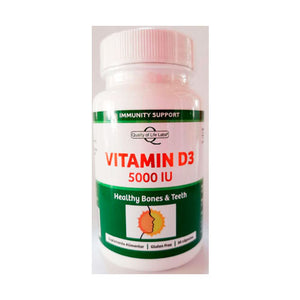 Vitamin D3 5000iu 30 caps - Quality of Life - Crisdietética