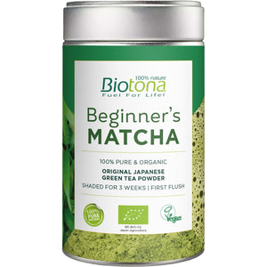 Matcha Bio pour Débutant 80g - Biotona - Crisdietética