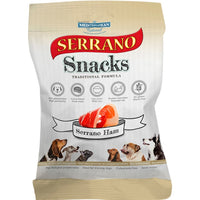 Serrano Dog Snack Ham Pack 5x100g - Serrano Snacks - Crisdietética