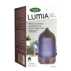 Diffuseur Lumia Bois Foncé - Arômes NatureSun - Chrysdietética