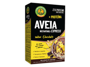 Proteína Avena Chocolate Express 350gr - Cien Por Ciento - Crisdietética