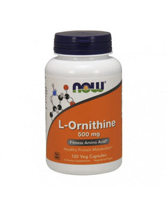 JETZT L-Ornithin 500 mg 120 Gemüsekapseln - Celeiro da Saúde Lda