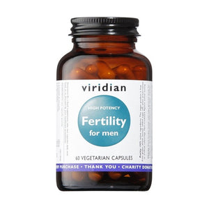 Fertility for Men 60 Capsules - Viridian - Crisdietética