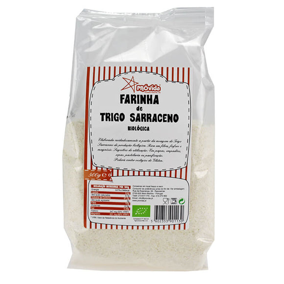 Farinha de Trigo Sarraceno Bio 500g - Provida - Crisdietética