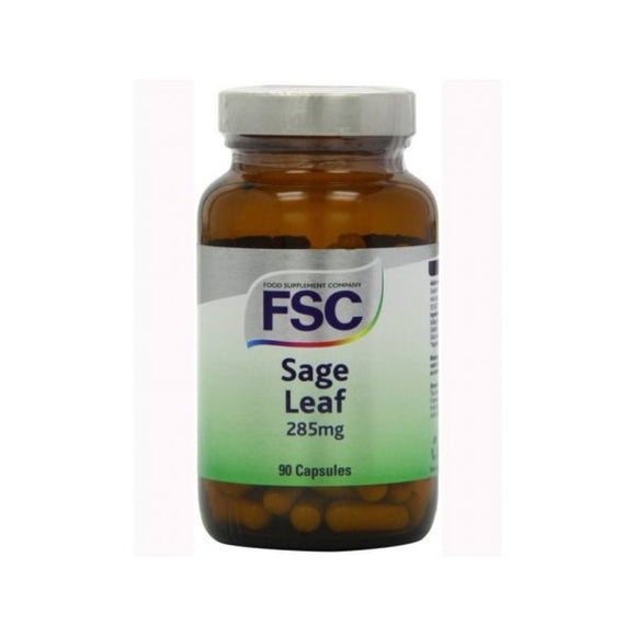 Sage Leaf 285mg 90 Cápsulas - FSC - Crisdietética