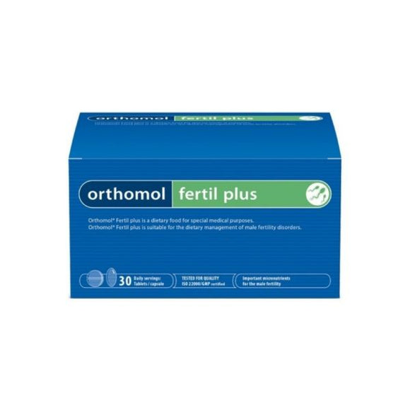 Fertil Plus 30 Porções em Pó + Cápsulas - Orthomol - Crisdietética