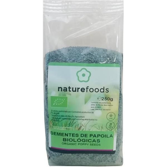 Sementes de Papoila 250g - Naturefoods - Crisdietética