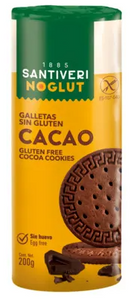 Digestive Biscuits with Cocoa 200g - Noglut - Crisdietética