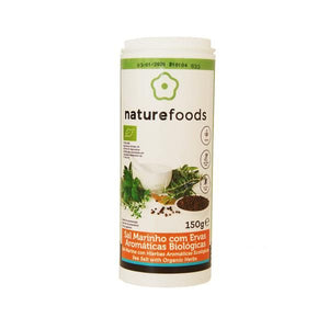 Sal Marina Herbal Ecológica 150g - Naturefoods - Crisdietética