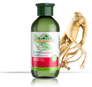 Corpore Sano Revitalisierendes Shampoo Ökologischer Ginseng 300ml - Chrysdietética