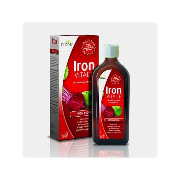 Iron Vital F 250 ml - Hubner - Crisdietética
